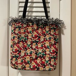 Christmas Santa Purse Handbag